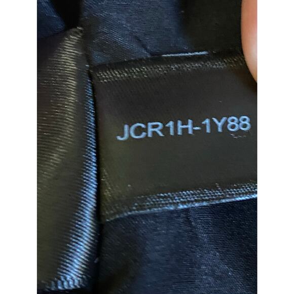 Lafayette 148 Flora Bloom Wool Silk Blazer US 8 Jacquard Suit Jacket Black Tie - Picture 13 of 16